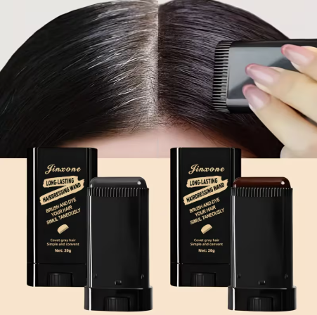 Instant Hair Dye Comb Stick – Quick & Natural Gray Coverage for Men & Women